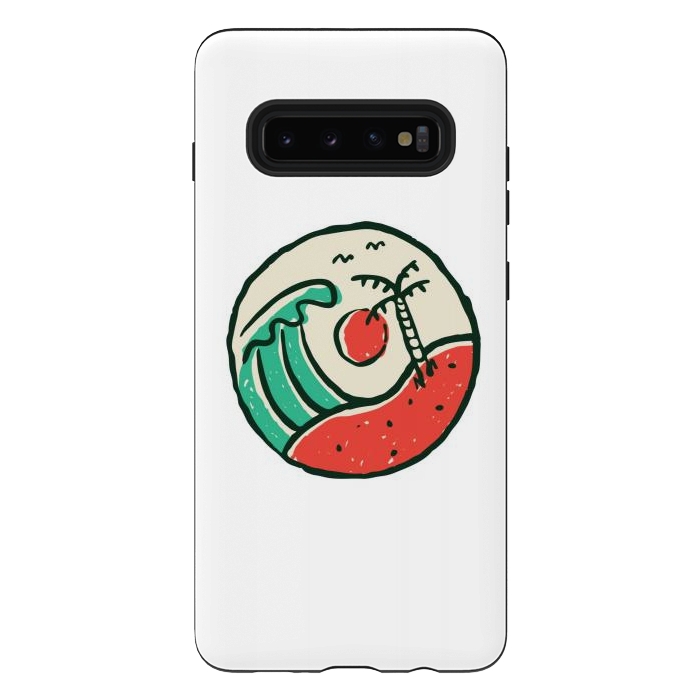 Galaxy S10 plus StrongFit Big Wave by Afif Quilimo