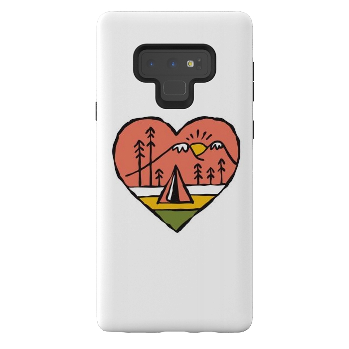 Galaxy Note 9 StrongFit Camping in Love 1 by Afif Quilimo