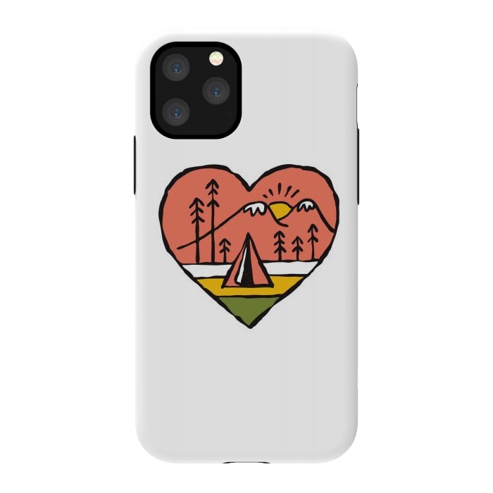 iPhone 11 Pro StrongFit Camping in Love 1 by Afif Quilimo