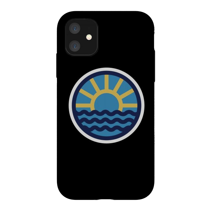 iPhone 11 StrongFit Sun Beach by Afif Quilimo