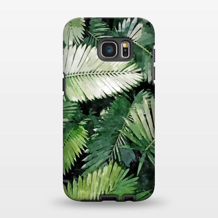Galaxy S7 EDGE StrongFit Life is better with palm trees by Uma Prabhakar Gokhale