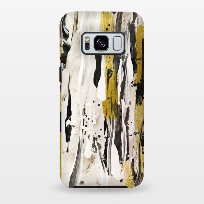 Galaxy S8 plus StrongFit Gold Drop by Gringoface Designs