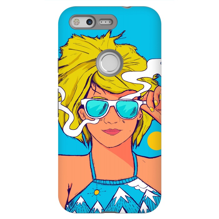 Pixel StrongFit The summer girl by Steve Wade (Swade)