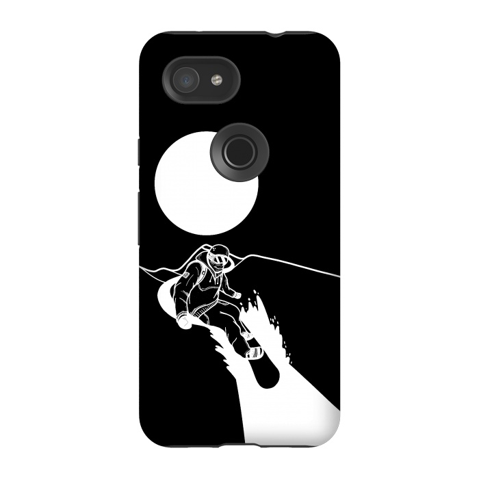 Pixel 3A StrongFit The snowboarder by Steve Wade (Swade)
