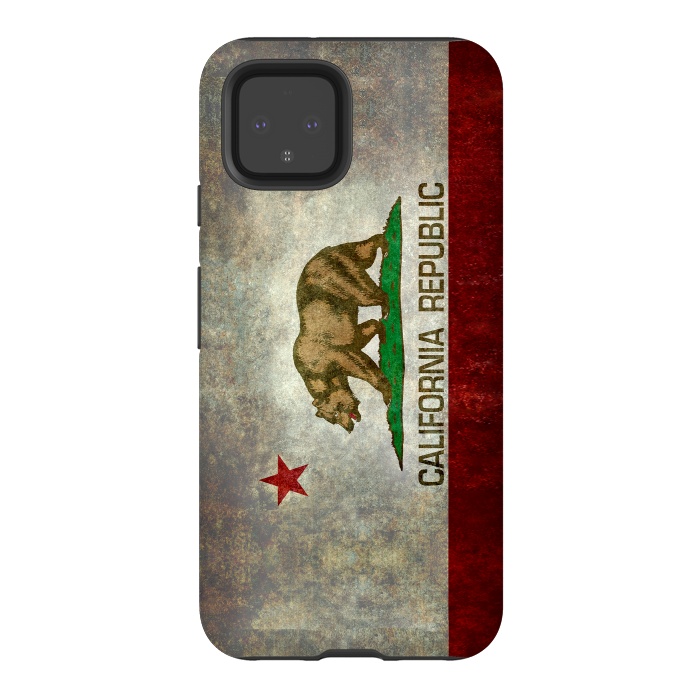 Pixel 4 StrongFit California Republic State by Bruce Stanfield