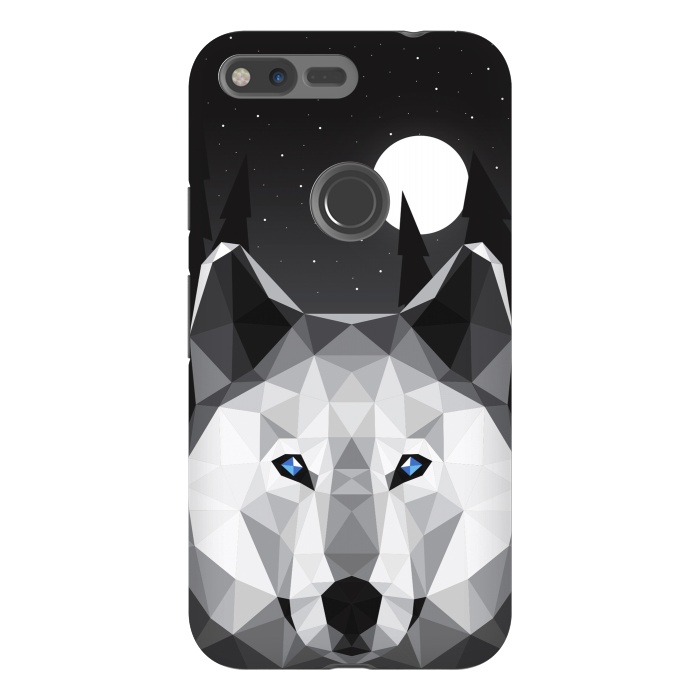 Pixel XL StrongFit The Tundra Wolf by Davies Babies