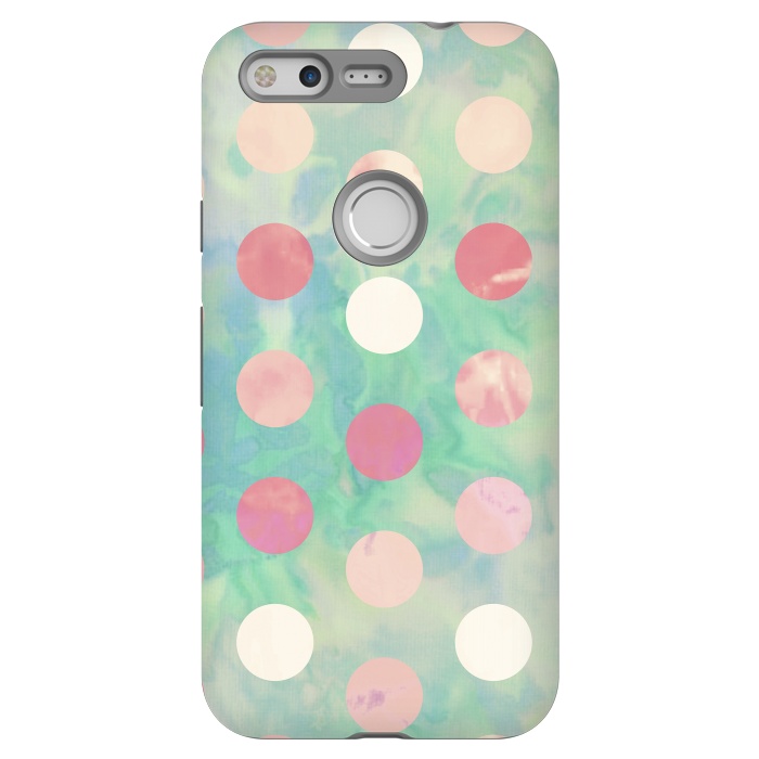 Pixel StrongFit Polka Dots Watercolor Front by Girly Trend