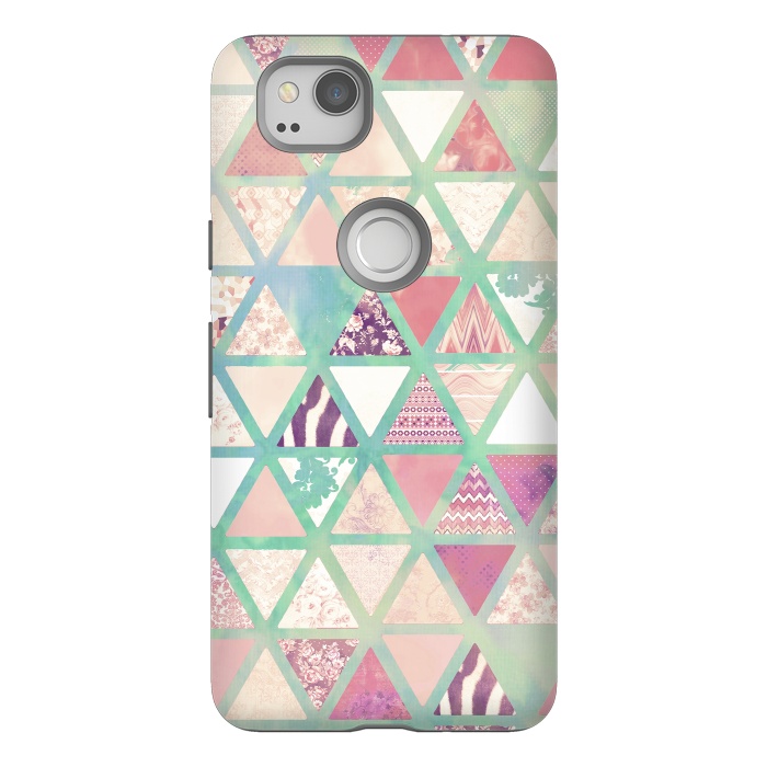 Pixel 2 StrongFit Triangles sc by Girly Trend