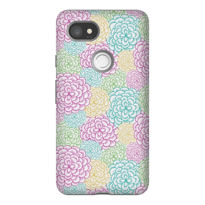 Pixel 2XL StrongFit Dahlia by TracyLucy Designs