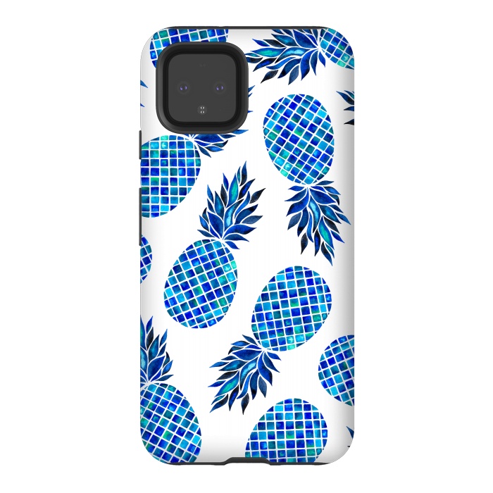 Pixel 4 StrongFit Sea Pineapples by Amaya Brydon