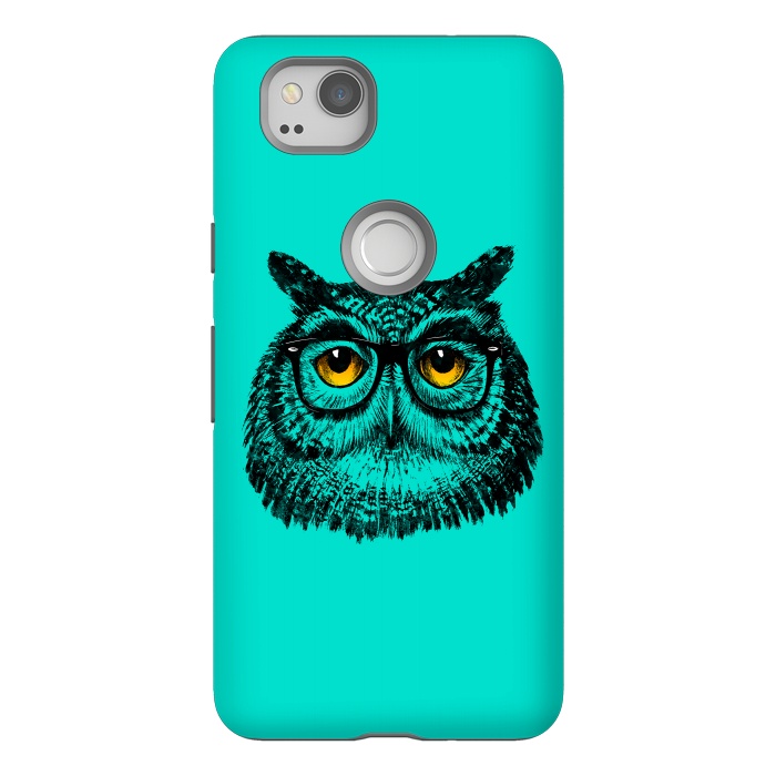 Pixel 2 StrongFit Intellectuowl by Mitxel Gonzalez