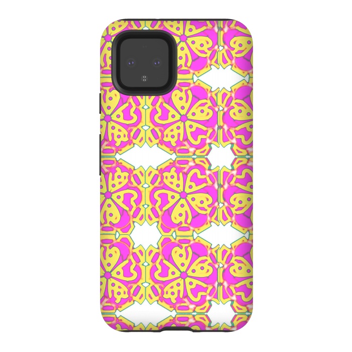 Pixel 4 StrongFit The Spirit of the Flower by Bettie * Blue