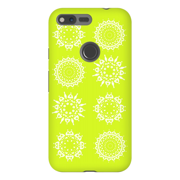 Pixel XL StrongFit Oh Chartreuse! by Bettie * Blue