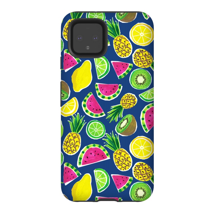 Pixel 4 StrongFit painted fruit salad by Laura Grant