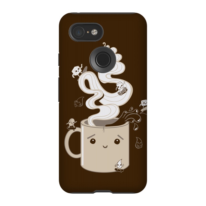 Pixel 3 StrongFit Extreme Coffee Sports by Wotto