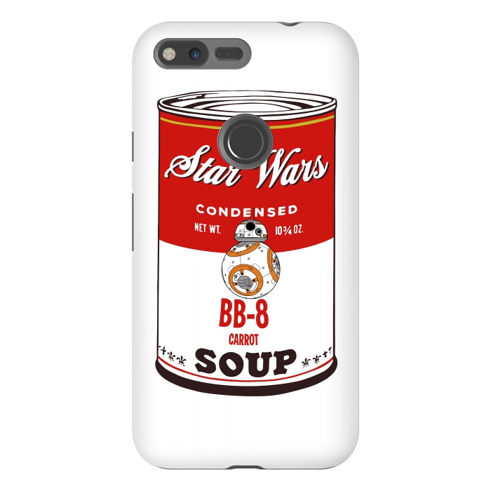 Pixel XL StrongFit Star Wars Campbells Soup BB-8 by Alisterny