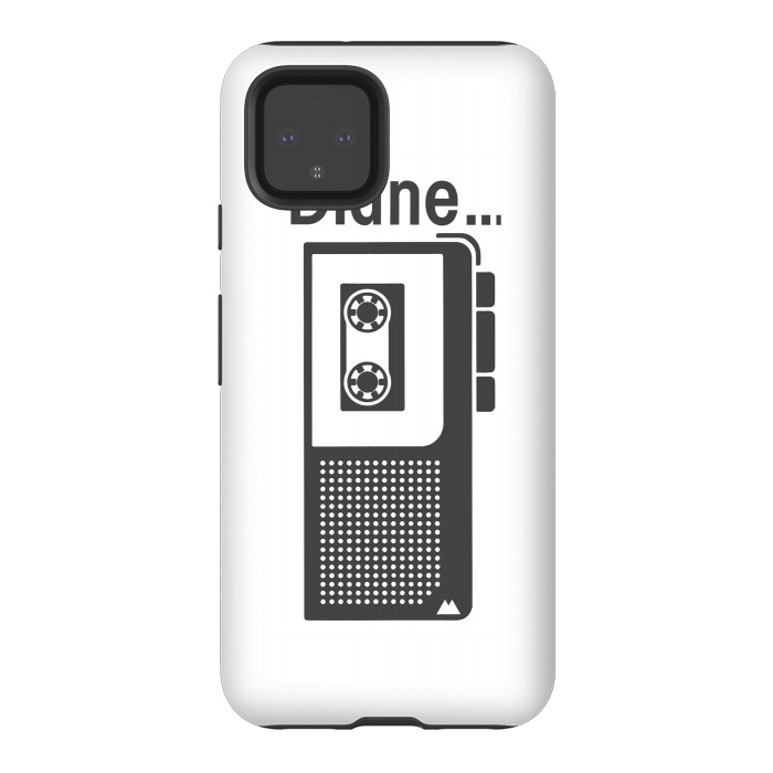 Pixel 4 StrongFit Twin Peaks Diane Dictaphone by Alisterny