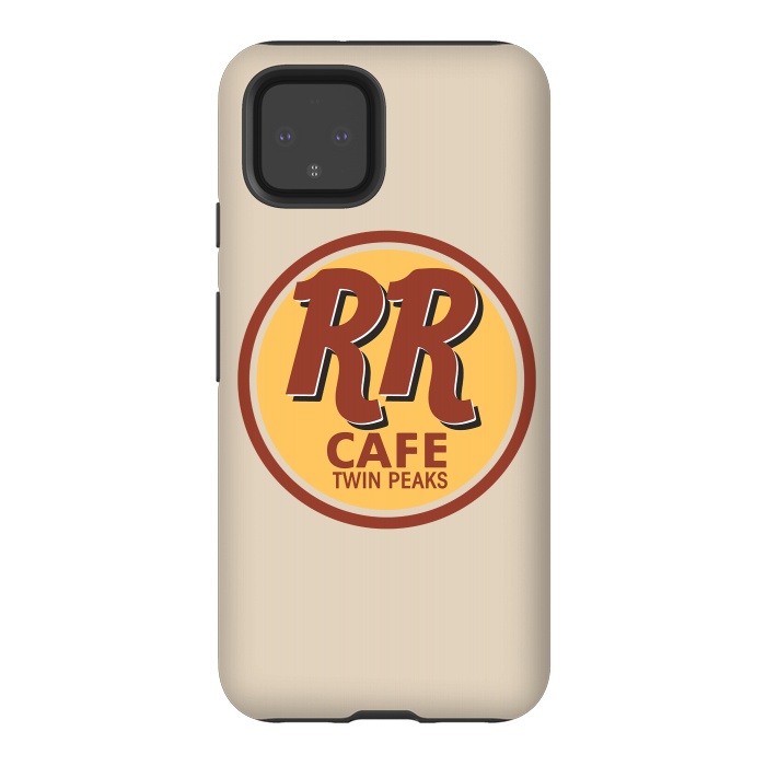 Pixel 4 StrongFit Twin Peaks RR Cafe by Alisterny
