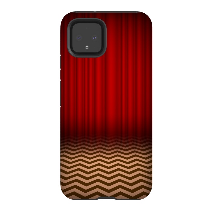 Pixel 4 StrongFit Twin Peaks Red Room by Alisterny