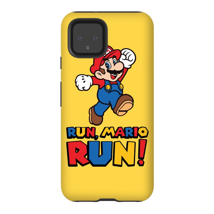 Pixel 4 StrongFit Run, Mario Run by Alisterny
