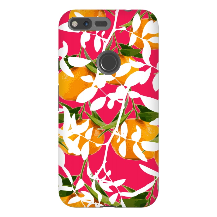 Pixel XL StrongFit Hiding Mandarins (Pink) by Zala Farah