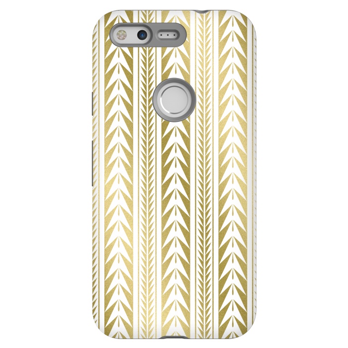 Pixel StrongFit Edgy Gold Stripes by Caitlin Workman