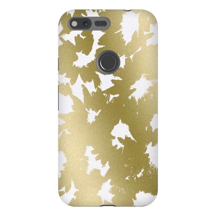 Pixel XL StrongFit Gold Floral by Caitlin Workman