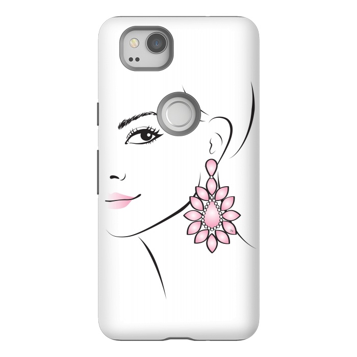 Pixel 2 StrongFit Earring Lady by Martina