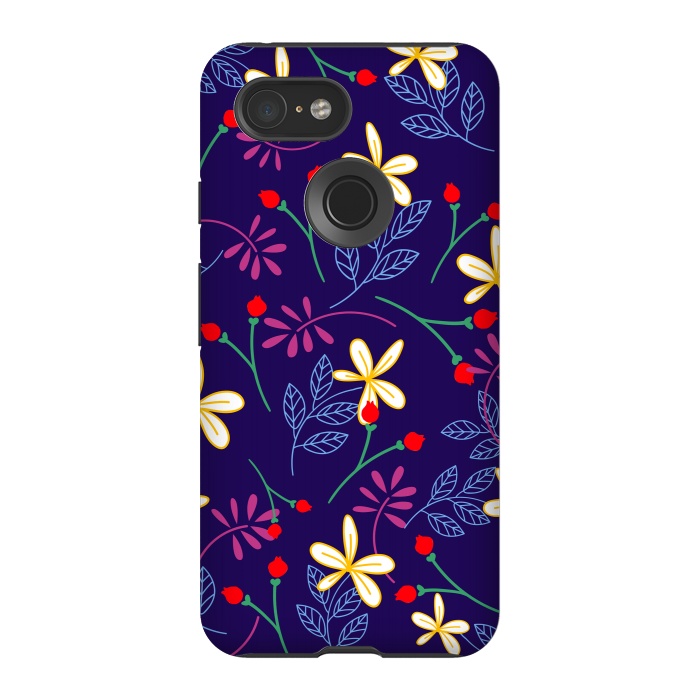 Pixel 3 StrongFit Floral Paradise II by Allgirls Studio