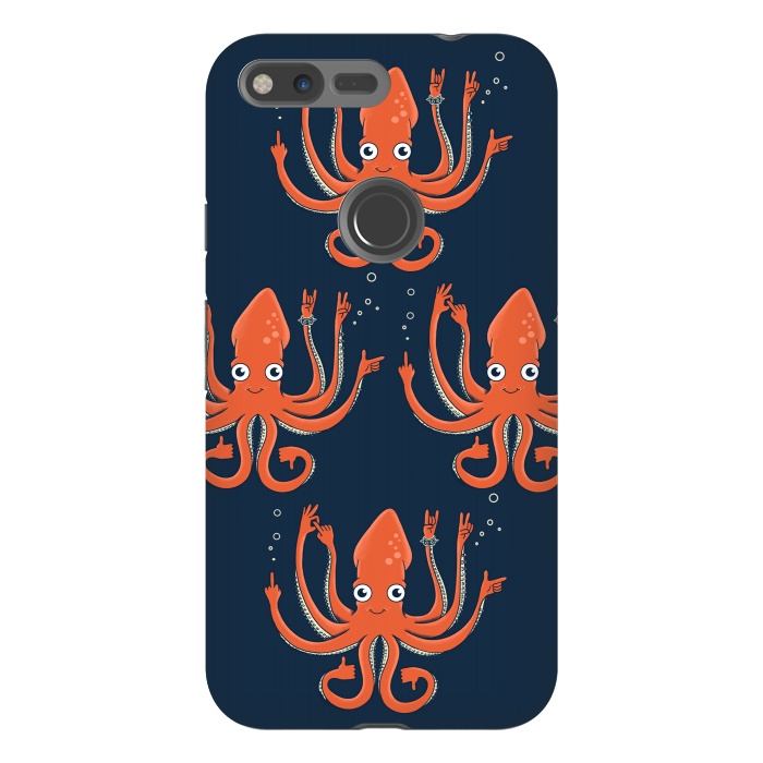 Pixel XL StrongFit Signals Octopus  by Coffee Man