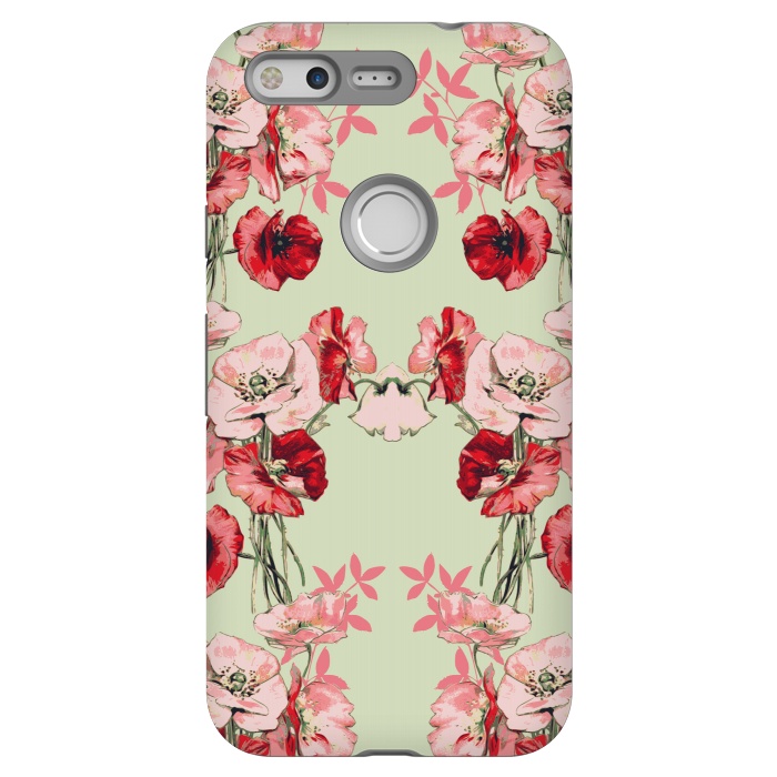 Pixel StrongFit Dramatic Florals (Red) by Zala Farah