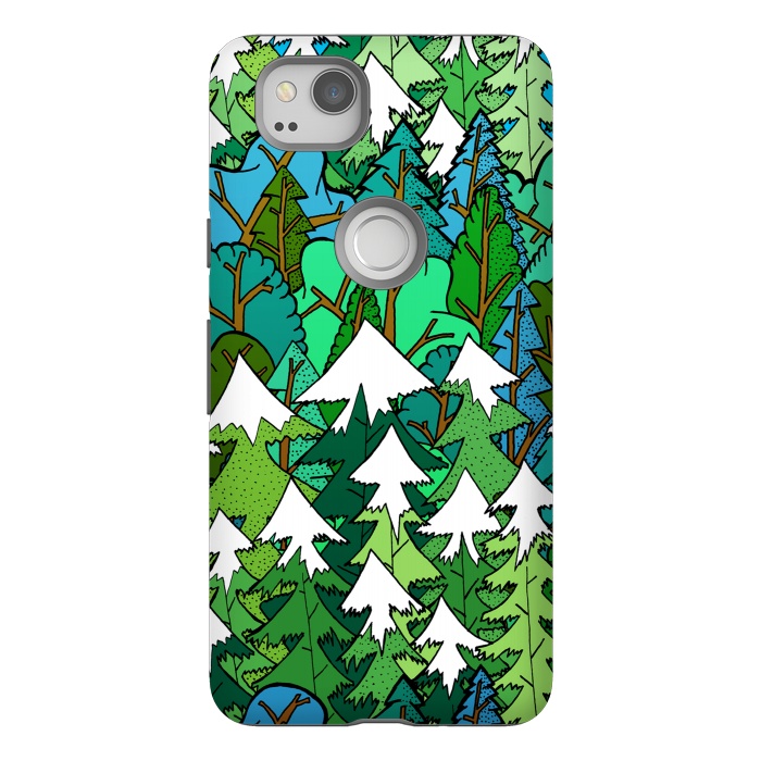 Pixel 2 StrongFit Winter's Forest by Steve Wade (Swade)