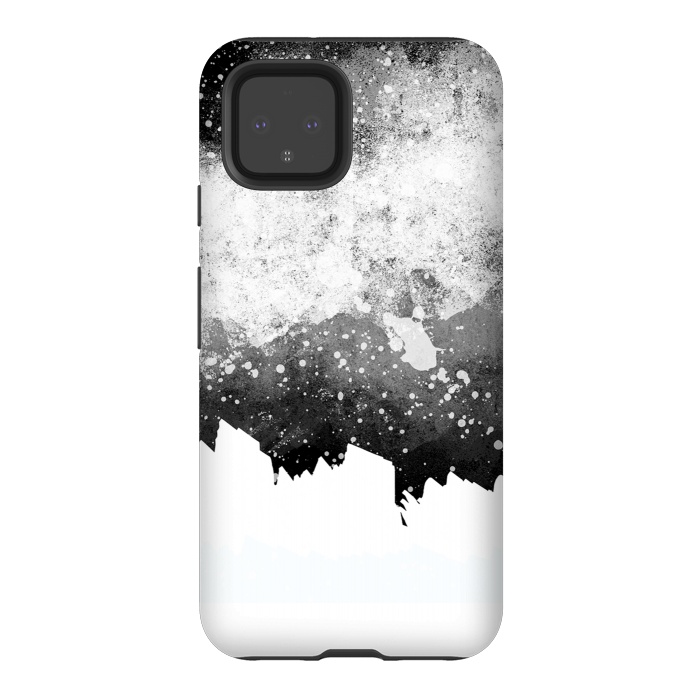Pixel 4 StrongFit Galaxy Greyscale by Steve Wade (Swade)