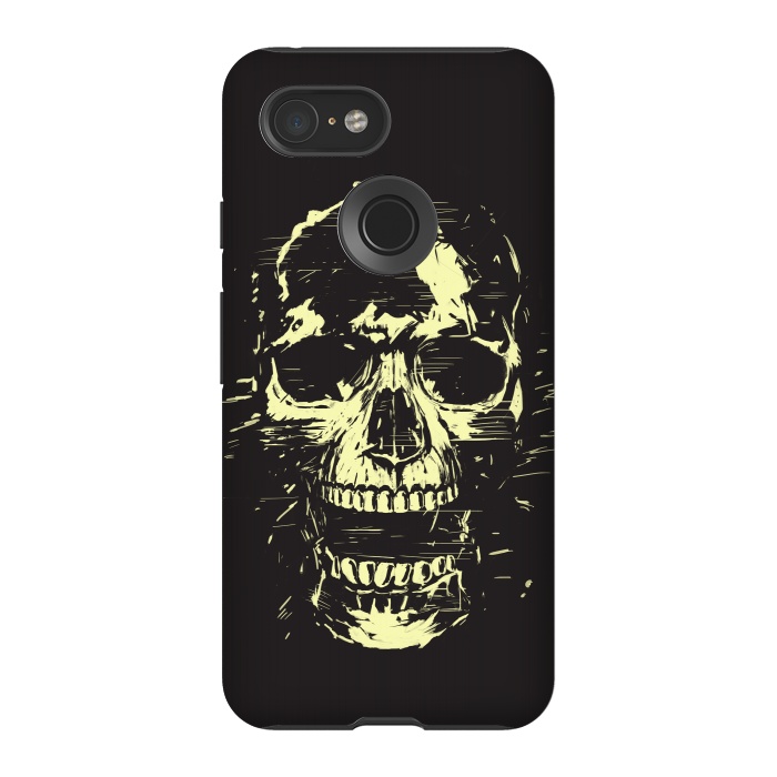 Pixel 3 StrongFit Scream (gold) by Balazs Solti