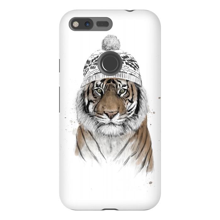 Pixel XL StrongFit Siberian tiger by Balazs Solti