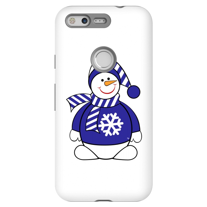 Pixel StrongFit Cute snowman by Martina