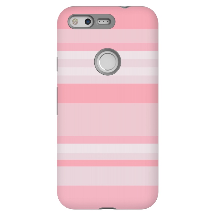 Pixel StrongFit Pink Stripes by Dhruv Narelia