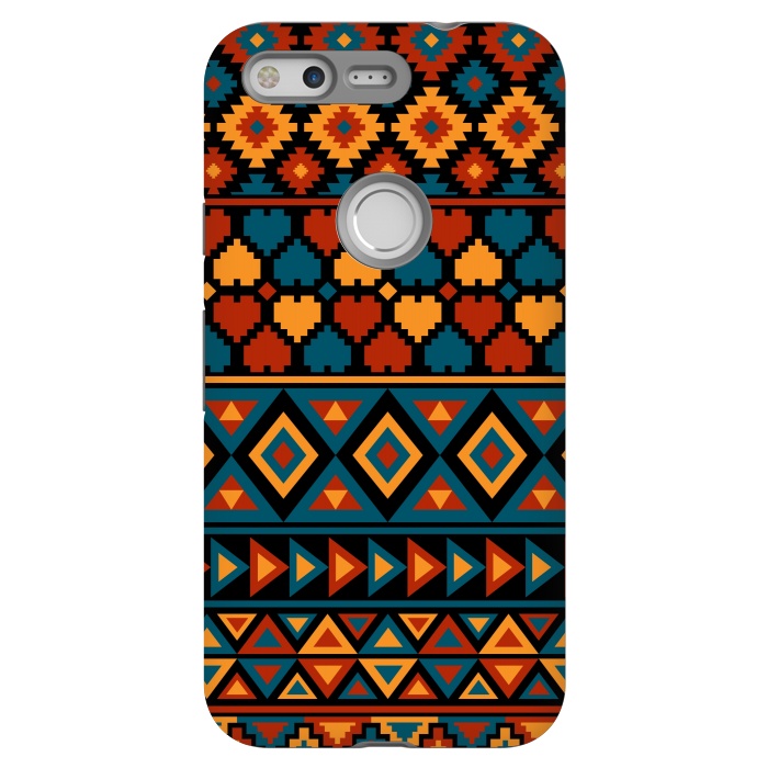 Pixel StrongFit aztec traditional pattern by Dhruv Narelia