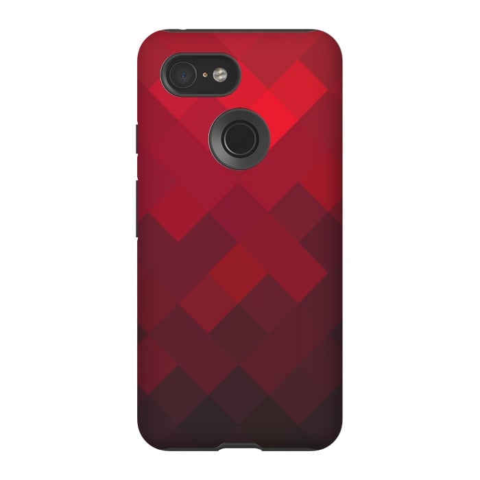 Pixel 3 StrongFit Red Underground by Sitchko