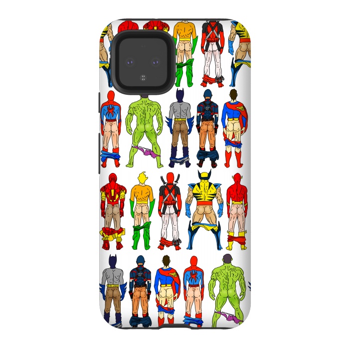 Pixel 4 StrongFit Superhero Butts by Notsniw