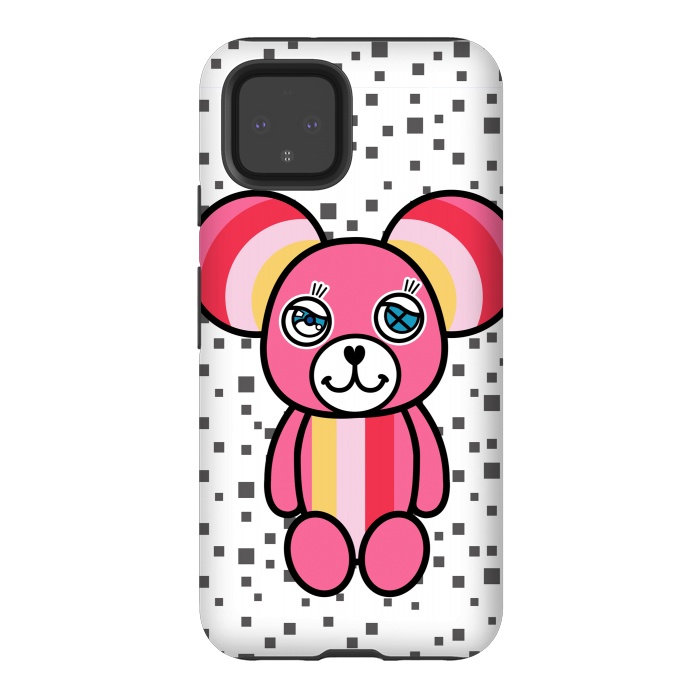Pixel 4 StrongFit CUTIE BEAR by Michael Cheung