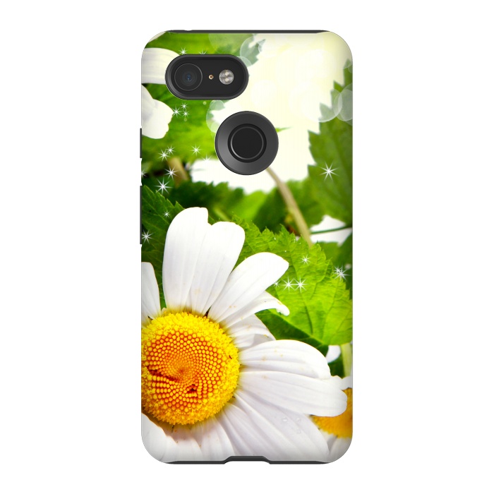 Pixel 3 StrongFit Daisy flower by Bledi