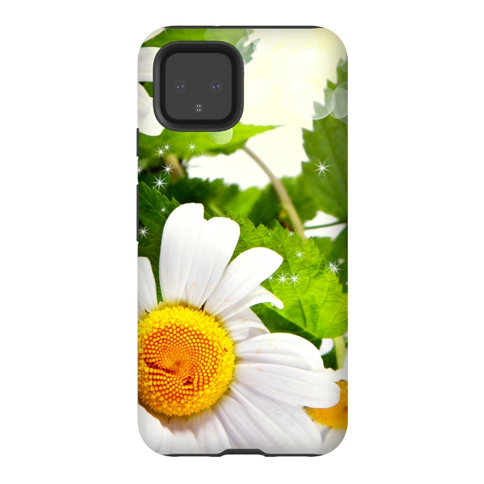 Pixel 4 StrongFit Daisy flower by Bledi