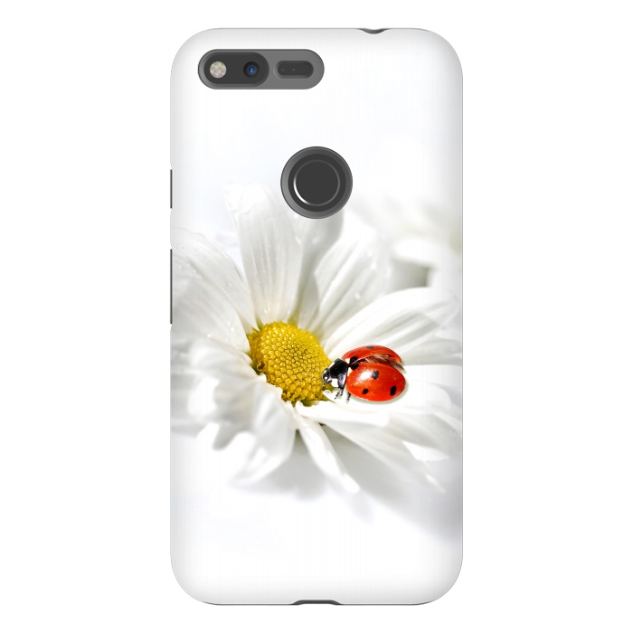 Pixel XL StrongFit Daisy flower & Ladybug by Bledi