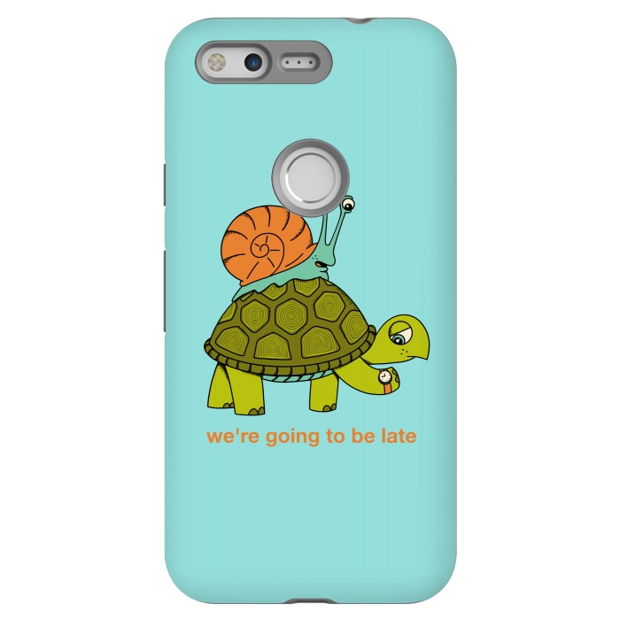 Pixel StrongFit Turtle and Snail-2 by Coffee Man