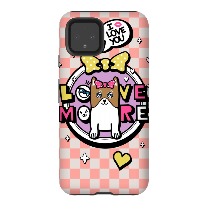 Pixel 4 StrongFit CUTIE DOG by Michael Cheung