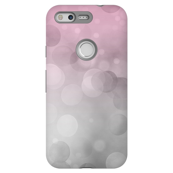 Pixel StrongFit Floating Lense Flares In Grey And Pink by Andrea Haase