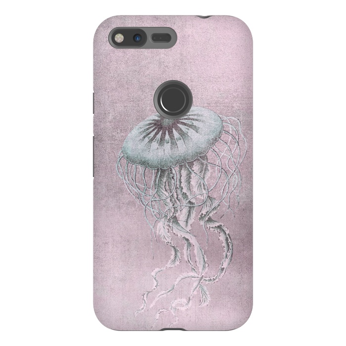 Pixel XL StrongFit Jellyfish Underwater Creature by Andrea Haase