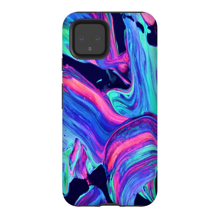 Pixel 4 StrongFit Neon abstract #charm by ''CVogiatzi.