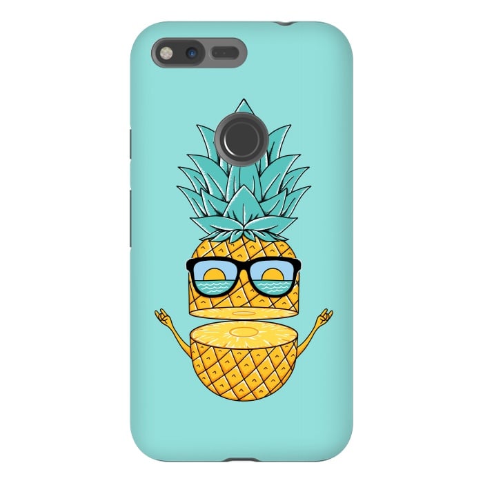Pixel XL StrongFit Pineapple Sunglasses by Coffee Man